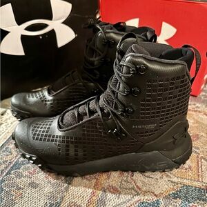 Under Armour Black High-Top Boots
